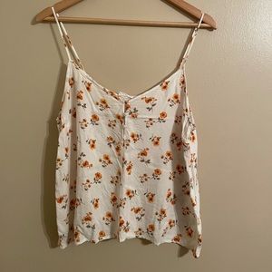 Floral tank top